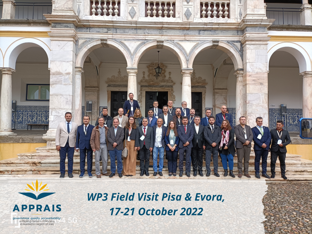 1 Field Visit Pisa & Evora, 17 21 October 2022